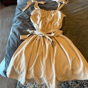 SHEIN Cream Women's Shorts